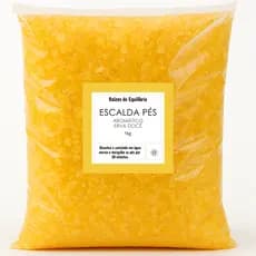Escalda-Pés Erva-Doce - Relaxamento, Aromático, Conforto para os Pés Cansados, com Óleo de Amêndoas