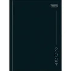 Agenda 2027 Pepper Costurada Preta M4 Tilibra 179701