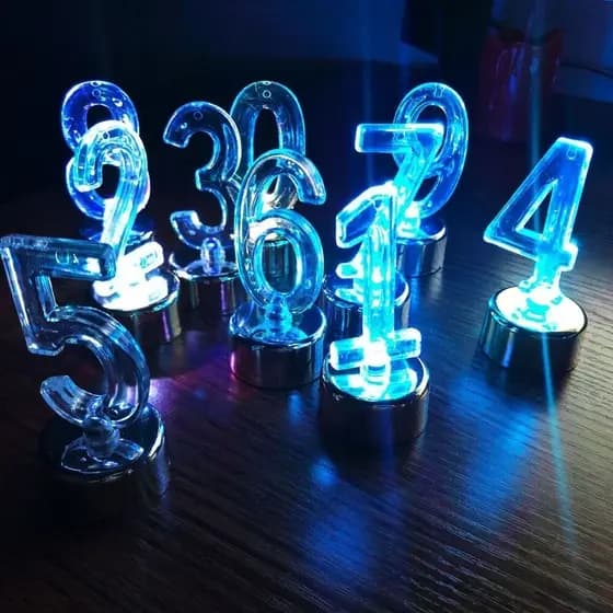 Vela Eletrônica Multicolorida com LED Piscante - Decoração DIY para Aniversários e Casamentos