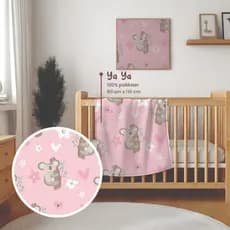 Manta Cobertor de Microfibra Confort Baby 110cm X 150cm Hazime