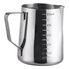 Leiteira Pitcher Jarra Cafe Leite Barista Aço Inox 600ml
