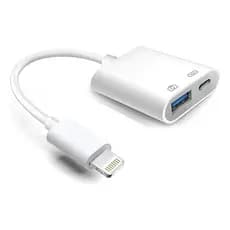 Adaptador Usb Para iPad/iPhone Bqbersyn Lightning Fêmea Otg