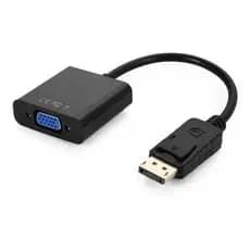 Cabo Adaptador Displayport Para Vga Conversor Vídeo Favorito