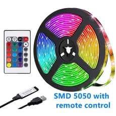 20M Fita LED 5M 10M 15M 20M  SMD  RGB Luzes LED RGB Fita LED Fita LED flexível DC 5V Conjunto