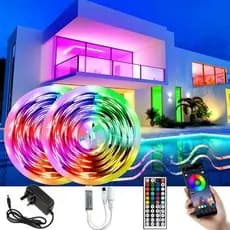 RGB Fita LED SMD   Fita flexível Luces Fita LED Tira LED Decoração para casa -7