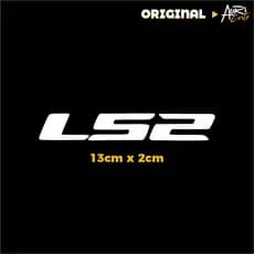 Ls2 adesivo original para capacete bike moto com muita qualidade e preço baixo