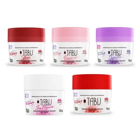 Desodorante Tabu Creme 55g ( Clique E Escolha )