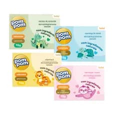 Kit Sabonete Pom Pom Bebê - Escolha seu Kit