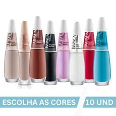 Kit 10 Esmaltes Impala Manicure Profissional Monte o seu kit - Escolhas as cores e envie pelo chat