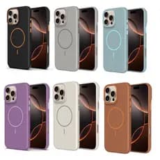 Capa Capinha Magnética Silicone Proteção Aveludada P/ Iphone 16 15 pro max 13 14 14 Pro novidade
