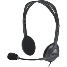 Fone De Ouvido Headset Estéreo Analógico P3 Preto Para Computador Escritório E Call Center Barato