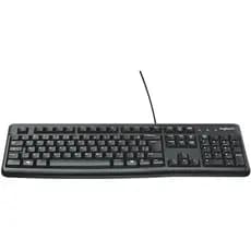 Teclado Para Escritório Home Office Com Fio USB Português Abnt2 Logitech K120 Membrana