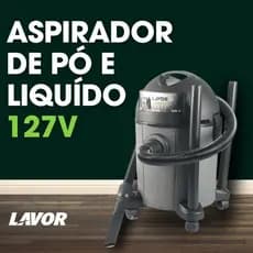 Aspirador De Pó E Liquido Compacto Eco 22 Litros 1250W 127v