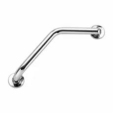 Barra De Apoio Inox Angular Para Banheiros Idosos Acessibilidade