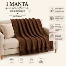 Mantas grandes para Sofá  e Poltrona – Conforto, Estilo e Aconchego para Seu Lar