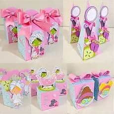 Kit Spa Dia da Beleza Lembrancinha Personalizada Scrap Festa Caixas  Envio em 24h (Envie nome e idade pelo chat)