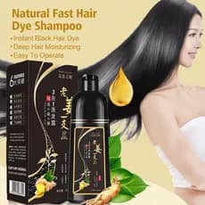 500ml shampoo Permanente Para Cabelos Pretos Orgânico Natural Rápidos Mulheres Homens