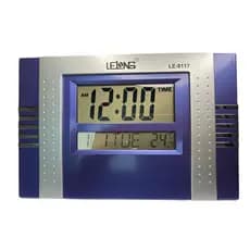 Relógio Mesa Parede Digital Temperatura Alarme Calendário L7