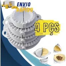 Forma Molde Para Massa De Pastel Salgados Forminha Modelador Profissional Molde Mini Tamanho