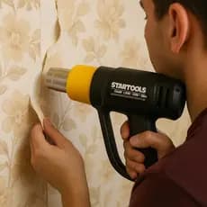 Soprador Térmico Bico Removível Potente Secagem Pintura Desencapamento Aquecimento Ferramenta