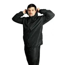 Conjunto Preto tactel Jaqueta e Calça