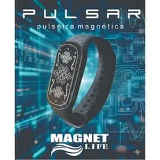 PULSEIRA MAGNETICA com infra vermelho e imãs neodimio pulseira do equilibrio ions negativos neodímio 3500 gauss