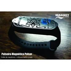 PULSEIRA MAGNETICA NEGRA imãs neodímio e infravermelho longo Bracelete