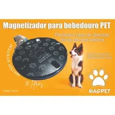 Disco magnético para água bebedouro PET cães e gatos imãs de neodímio e infravermelho longo saúde PET