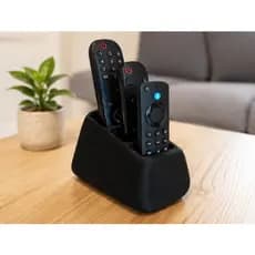 Suporte De Parede Porta 3 Controles Remoto Ar Tv Universal