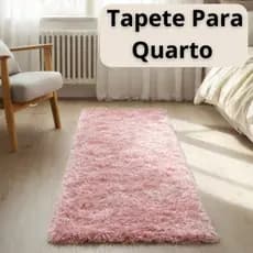 Tapete Felpudo Premium Super Macio – Conforto e Elegância para seu Quarto