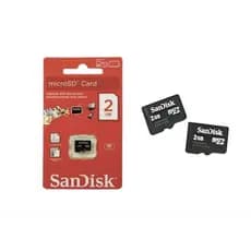 Cartão de Memória Micro SD 2GB 4GB - Ideal p/ Celulares, Câmeras e Dispositivos antigos