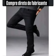 Calça jeans  com elastano preta  ou azul