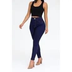 Calça jeans feminina sckini