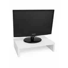 Base Monitor Gamer Mesa de Apoio - Organização com Estilo e Design Moderno - Branco, Base Monitor .