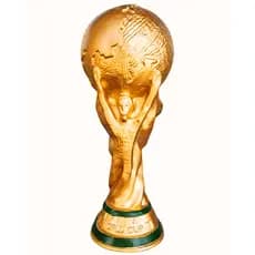 Imagem Taça Copa do Mundo 2026 Fifa 25cm Maciça