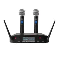 Microfone Sem Fio Duplo Wireless Txp Profissional C Receptor