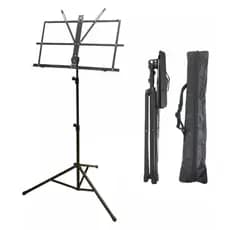 Estante De Partitura Cifra Pedestal Hinário Pastas Suporte