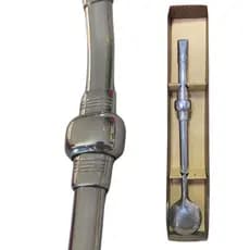 Bomba Para Chimarrão Purinox Infinit Inox Garantia de 10 anos 24 cm