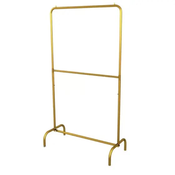Arara Cabideiro Dupla De Chão Desmontável - Loja ou Closet 60cm