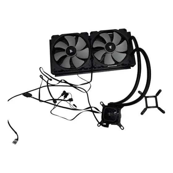 Water Cooler Corsair Hydro Series H100x Cw-9060044-ww Preto