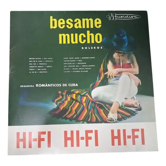 Lp - Besame Mucho - Boleros - Hi Fi Hi Fi Hi Fi - Semi Novo