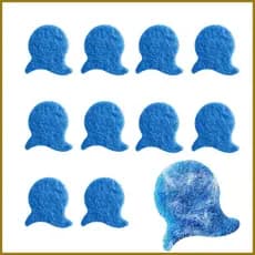 Coletor De Cabelo Para Lavanderia , 10 Peças , Bolas De Remoção De Fiapos , Pelos De Animais De Estimação Roupas , Cober