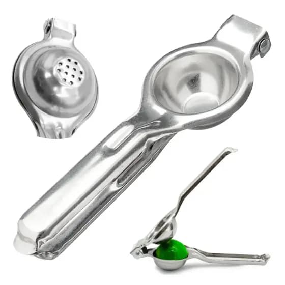 Espremedor de Limão em Inox Manual Profissional – Alta Durabilidade e Fácil de Usar