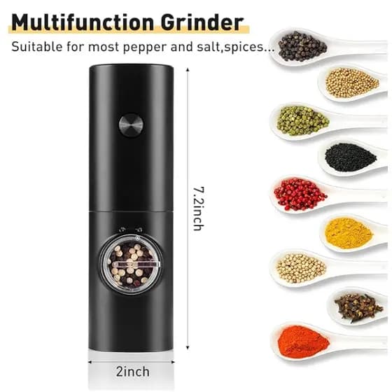 Moedor de Pimenta Elétrico  Automático Temperador