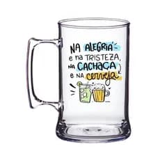 Kit 40 Canecas Personalizadas Acrílicas 300ml ou 430ml Festa Churrasco Eventos Movimento do Bem