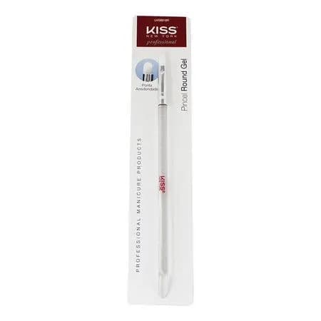 Pincel Round Gel - Ponta Arredondada - Kiss Ny UVGB01BR