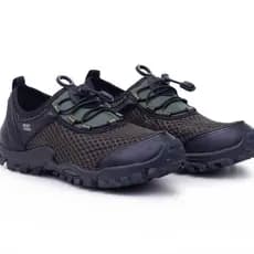 Tênis Antiderrapante Track  Para Esportes Pesca Camping Trilha Lazer Bad Fish Verde Oliva