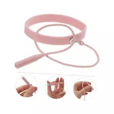 Pulseira Anti-Queda de Silicone para Pinças de Cílios e Sobrancelhas - Colorida e Ajustável