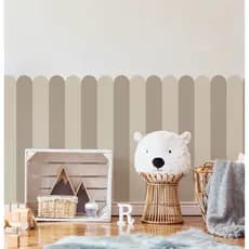 Adesivo Parede Infantil Cerca Cores Cerquinha Variadas Decoração Casa Quarto Menino Menina altura 1m