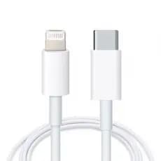 Cabo Carregador Iphone Lightning Usb-C Tipo C 1m USB de Carregamento Rápido/Dados para Iphone